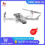 FIMI X8SE Quadcopter profissional, Câmera V2, 4K, Helicóptero RC, Gimbal de 3 eixos, GPS, X8 Drone, 2022